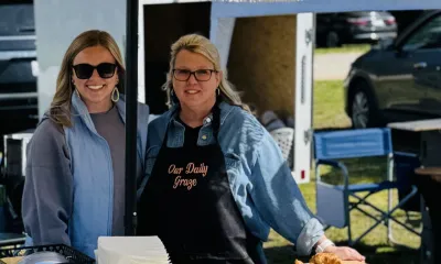 Shannon Haywood and her daughter, Carleigh, with their mobile food business