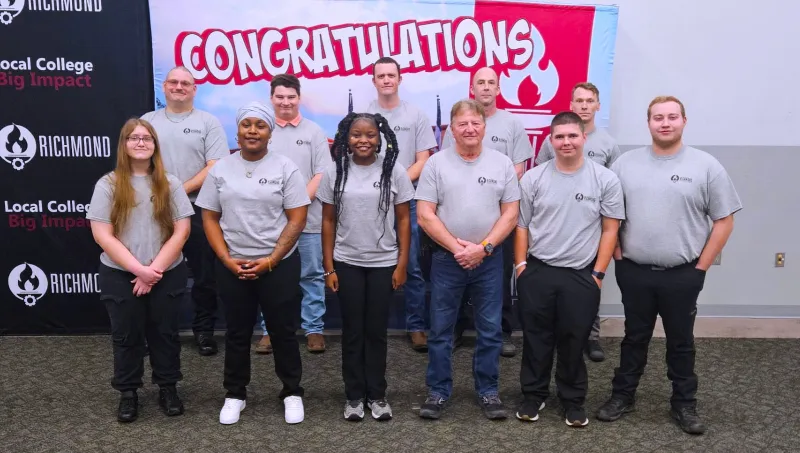 Fire Academy graduates January 2025