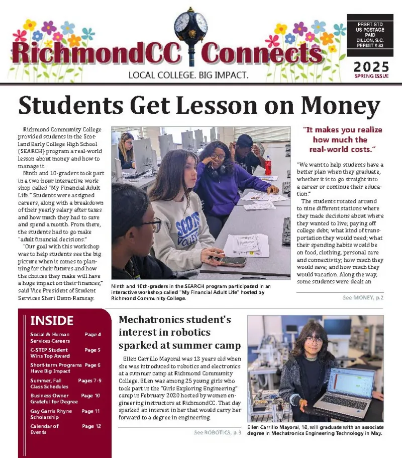 RichmondCC Connects Front Cover